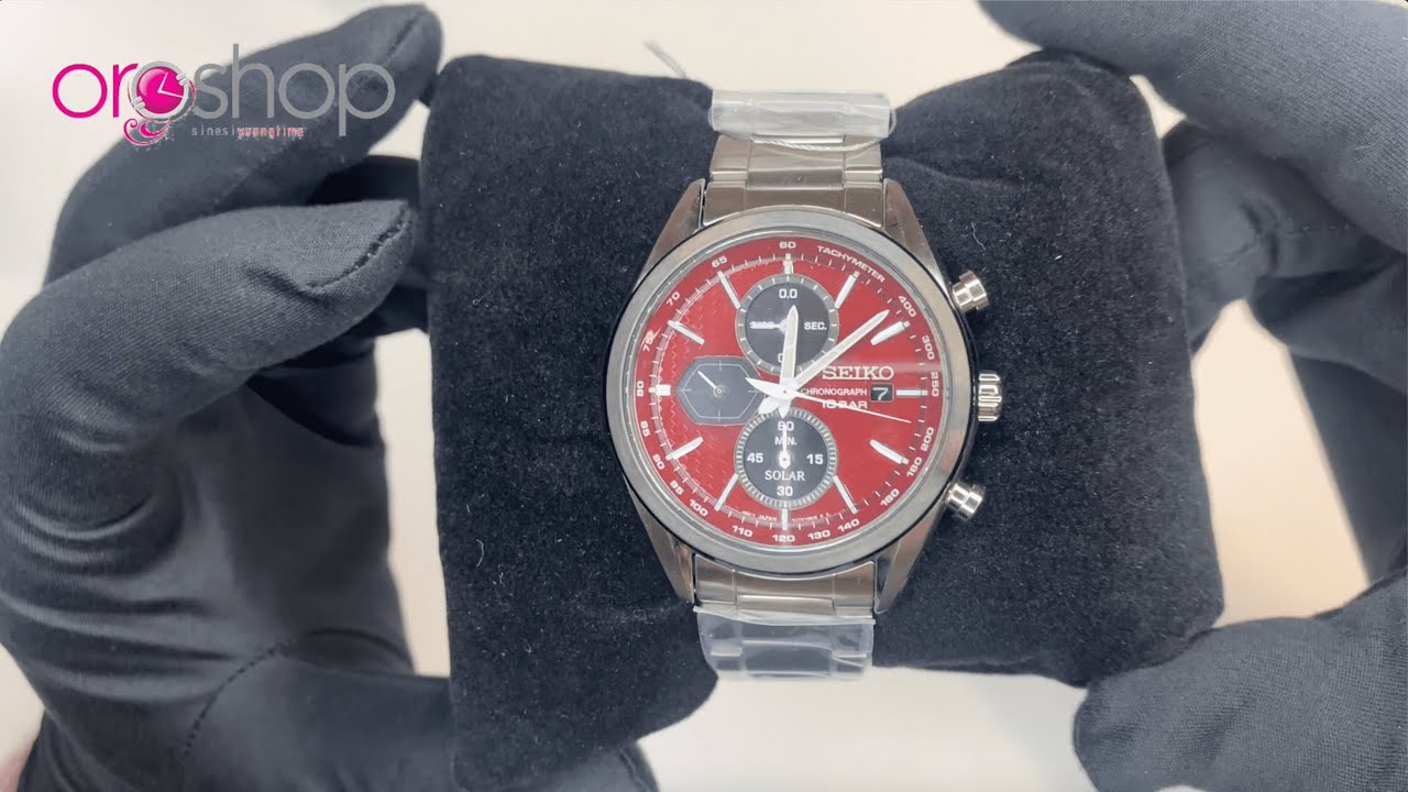 UNBOXING SEIKO CHRONOGRAPH SOLAR 