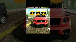 Franklin's Thar VS Jack's Jimny || Story video #indianbikedriving3d #gta #gta5 #ibd3d #shorts