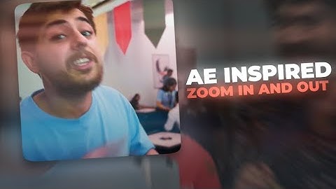 📈Ae Like Zoom In +Zoom Out (Xml+preset) | Alight Motion