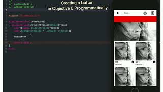 Creating a button programmatically in Objective C