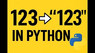 "Python Trick to Convert Numbers to Strings in Seconds! 🔥 #Shorts #Python"
