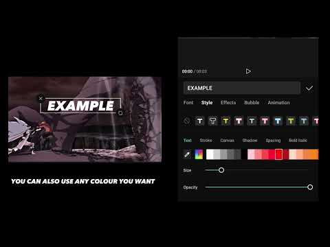 tutorial on how to do the neptune style text on capcut