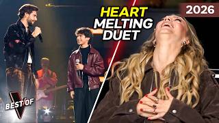 Álvaro Left The Chair... Just to Sing With Him | The Voice Kids