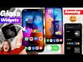 Make Your Android Look Premium with Glass Widgets! ( Best Ever App 2026 ) | How To Use Glass Widgets