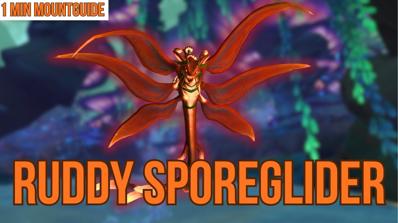 Ruddy Sporeglider 1 Minute Mount Guide | Easy to Get 12.0 Midnight Mount | Peculiar Cauldron