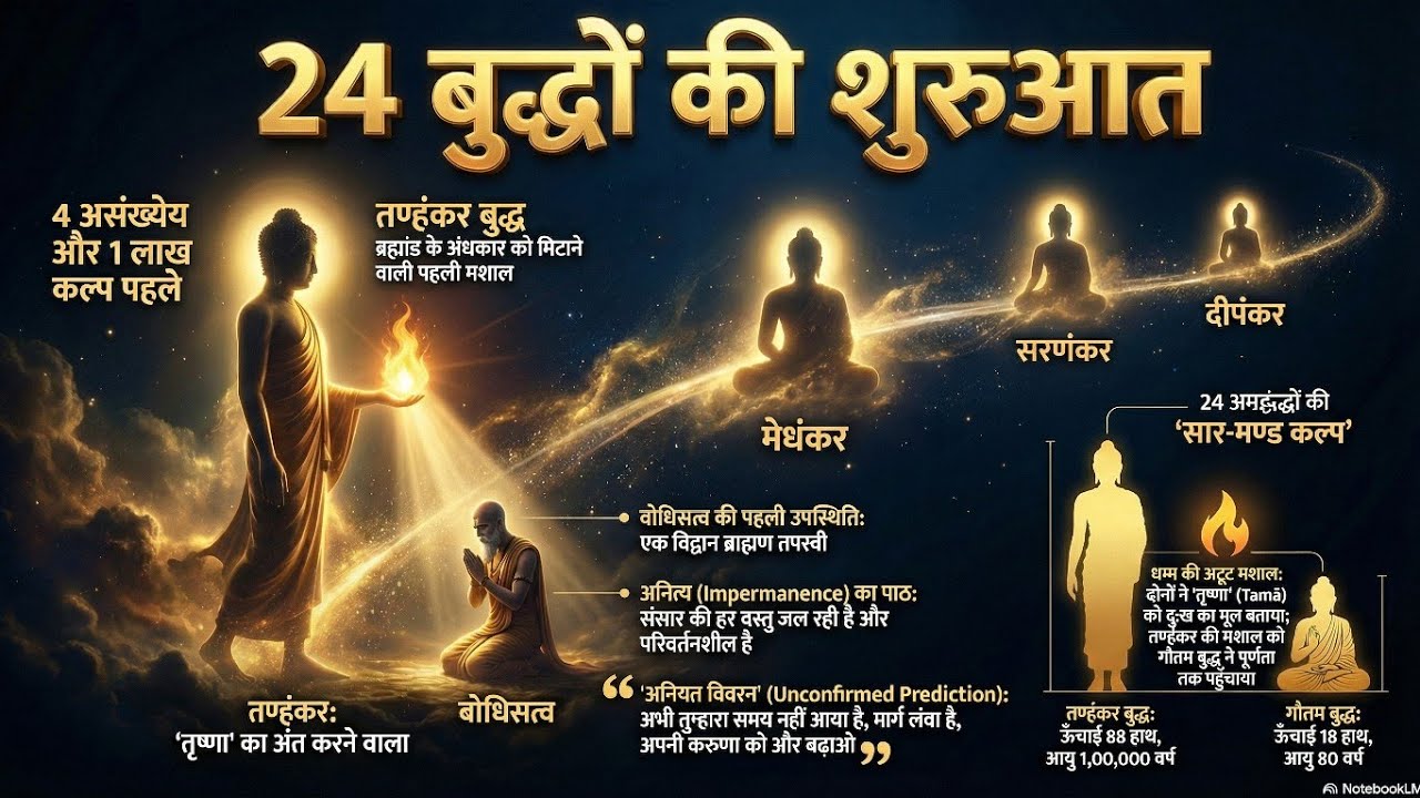 Who was Taņhankara Buddha’s Secret: The Beginning of the Buddha Lineage in hindi 