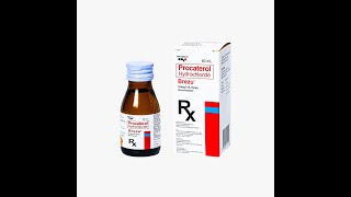 Pharmacology of Procaterol (Meptin) ; Mechanism of action, Pharmacokinetics, Uses, Effects