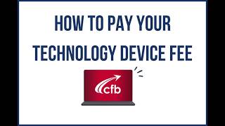 How to Pay your Technology Device Fee (English)