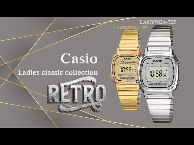 Orologio digitale donna Casio Casio Vintage LA670WEA-7EF