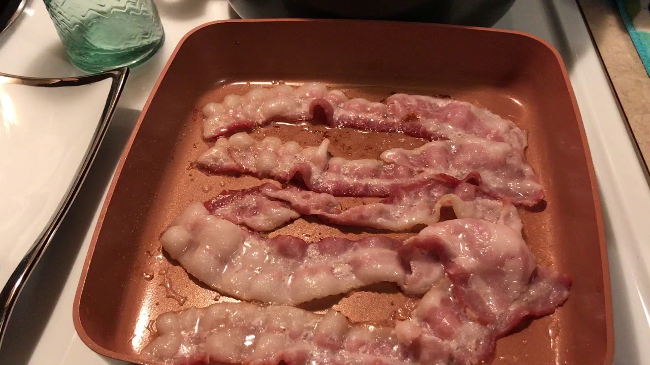 Red Copper square Dance skillet pan review 👍🏾🍳🥓🥚