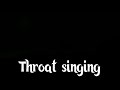 Throat singing Altaj//Горловое пение Алтай