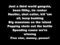 Lil Wayne   Dark Shades Ft  Birdman & Mack Maine Lyrics On Screen HD