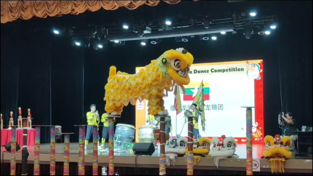 Chinese New Year International Lion Dance Competition 2024 highlights