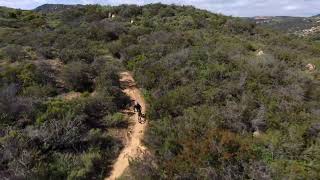 Drone Orbit: Mountain Biking @ Daley Ranch Crest Trail #skydio2 #emtb