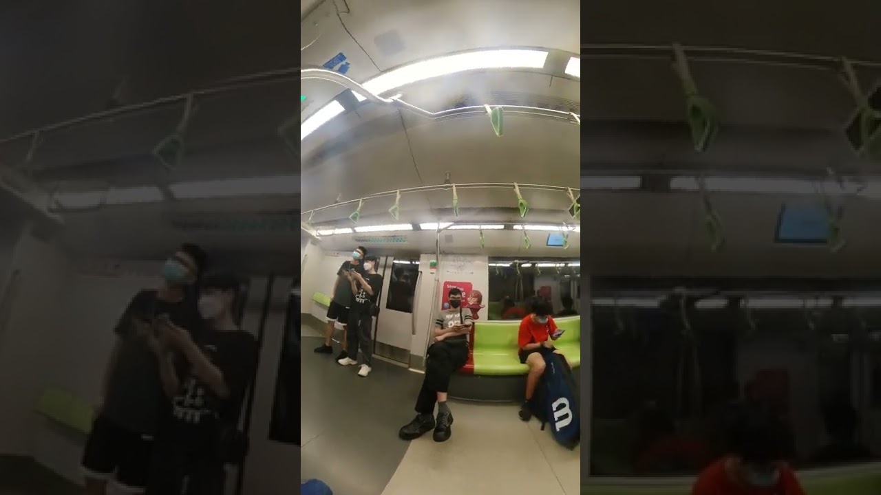 Are the announcements on the Singapore MRT saying