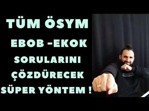 2021 AYT ebob ekok sorusunun KOLAY ÇÖZÜM YÖNTEMİ FULLEMEK İSTİYORSAN İZLE  !!!!!!!!!!!!!!!