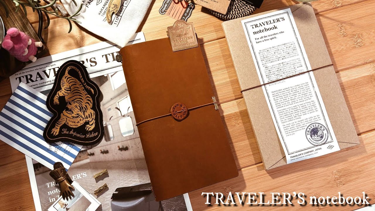 【トラベラーズノート】開封、セットアップ、カスタマイズ！トラベラーズノートを勉強用ノートとして使う【TRAVELER’S notebook】