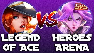 Legend Of Ace Vs Heroes Arena | Heroes | Stickers | Gameplay FHD | Legend Of Ace | Heroes Arena screenshot 3