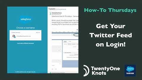 Get your Twitter Feed on your Salesforce Login Page!