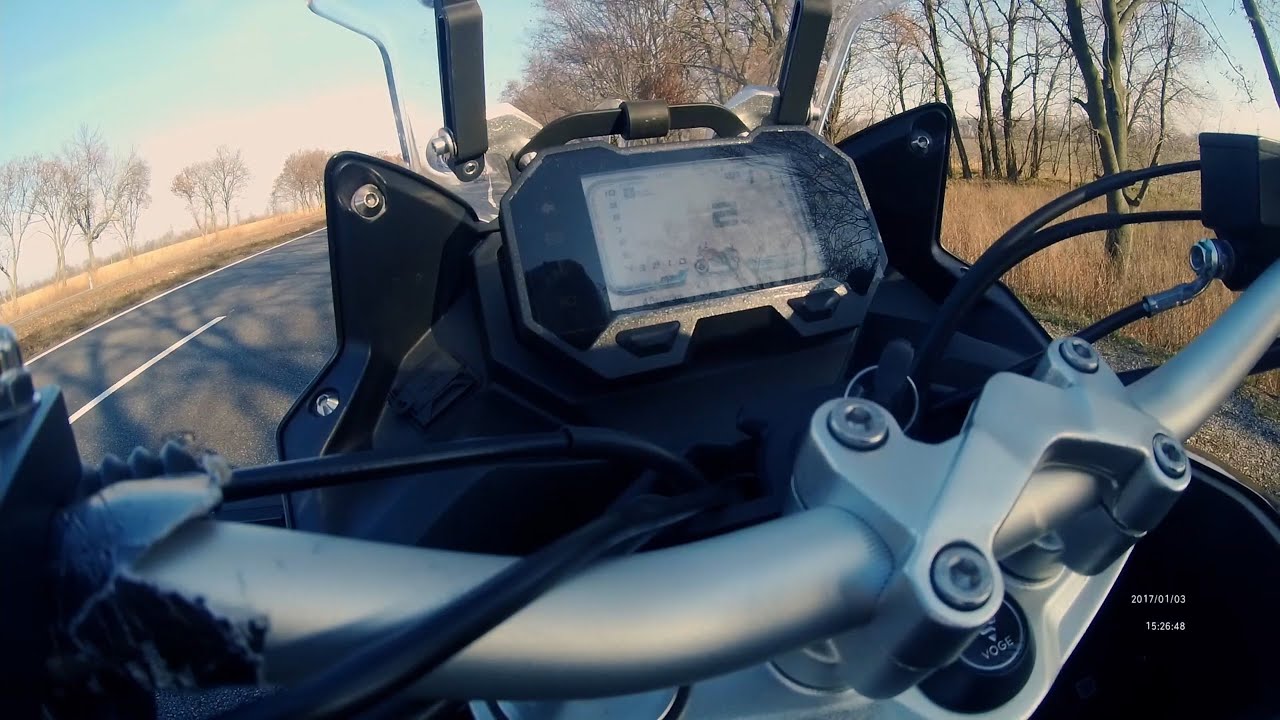 Voge Loncin 650ds разгон до 100км/ч