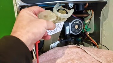 How To Remove Worcester Boiler Condensate Trap (For Cleaning)