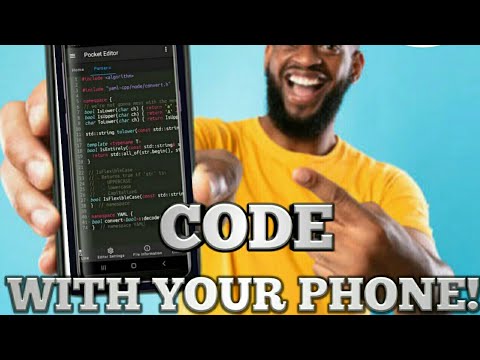 How to code with your mobile phone! 📱