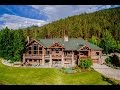 Exquisite Log Home in Victor, Montana