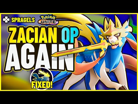 Zacian is FINALLY here in Pokémon Unite! This Pokémon THRIVES off