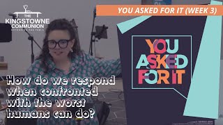 How do we respond to the worst humans can do? | Matthew 5:1-12 | Michelle Matthews