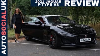 2021/22 V8 Jaguar F-Type review P450 - The best sounding sports car? UK 4K test-drive Facelift