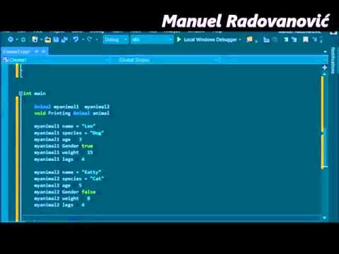 C++ Tutorial - 9. Classes ( part I )