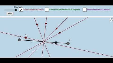 Segment Bisectors - Definition