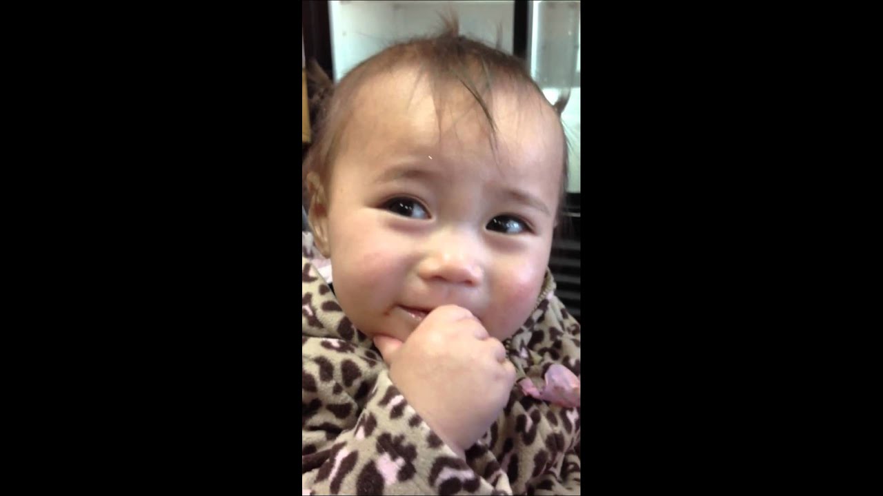 Baby shays first time pupusas