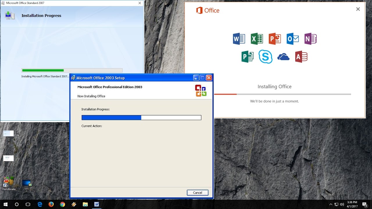 How To Install Ms Office 16 Over Office 07 03 In Same Pc Easy Youtube