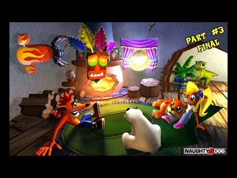 Crash Bandicoot 3: Warped Прохождение на 105% - Part #3 Final (PS1 Rus)