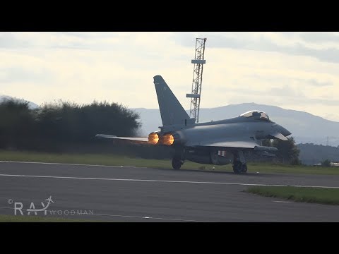 Incrediable performance Typhoon takeoff at Liverpool | 11th September 2016