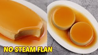 Homemade Leche Flan! [ No Steam, No Bake, No Oven, No Mixer ]