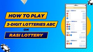 How to 3 Digit Game on Rasi Lottery screenshot 1