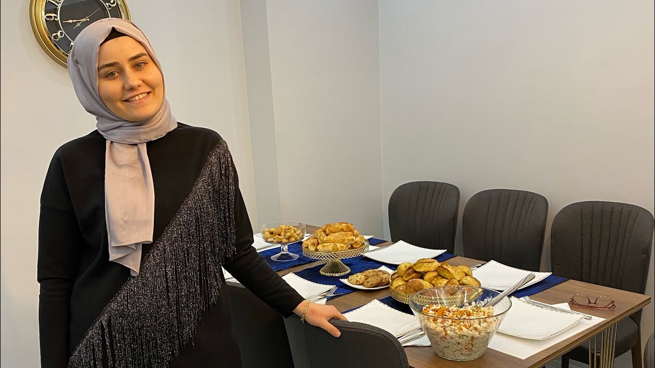 KALABALIK GÜN SOFRAM ve TARİFLERİM 😋 | GÜNLÜK VLOG