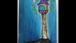 Drawing Rapunzel's Tower