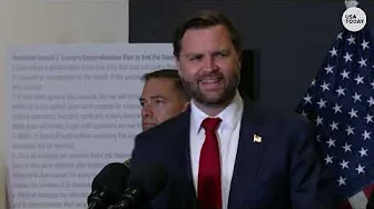 Vance in Israel: VP's press conference on Gaza ceasefire and disarming Hamas after Trump peace deal