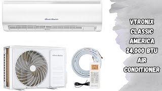 24000 BTU Cooling Heating | Vtronix Classic America Air Conditioner | Key Features