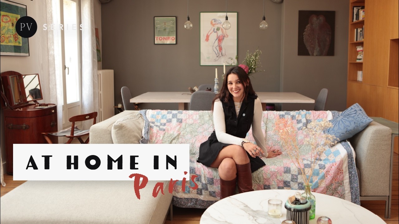 At Home in a light Parisian loft of a Jewelry Designer | Parisian Vibe