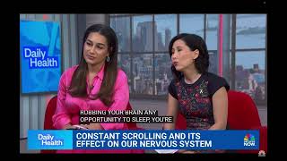 Nbc News Daily Health Screen Time And Nervous System Dysregulation
