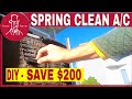 Clean AC Unit in Spring | How to Clean Air Conditioner Coils Outside