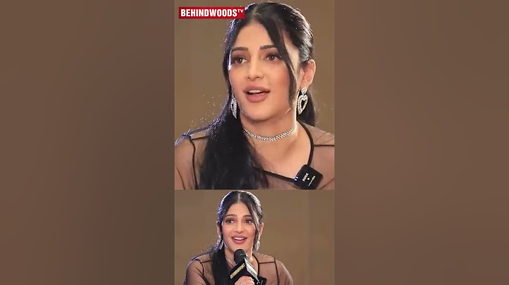 🤩Kamal "அப்பா திட்டமாட்டாரு" ☹️Fail Mark வாங்கிருக்கேன் Shruti Haasan😎
