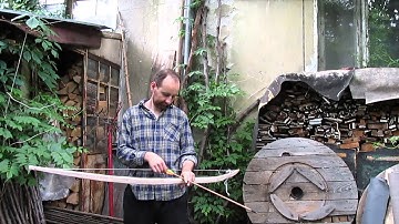 Making a Hazel Longbow - Part X - Shooting the Finished Bow