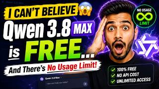 I Can't Believe Qwen 3.8 Max is FREE... And There's No Usage Limit!