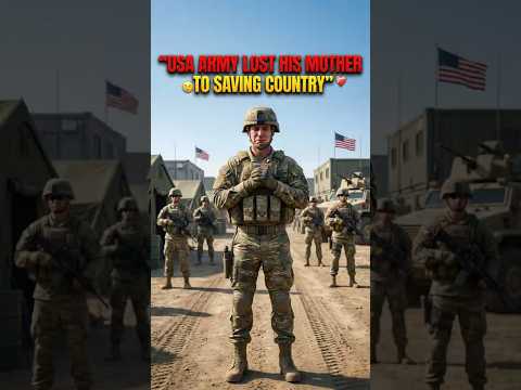 USA ARMY LOST HIS MOTHER TO SAVING COUNTRY #usarmy #mother #englishstory