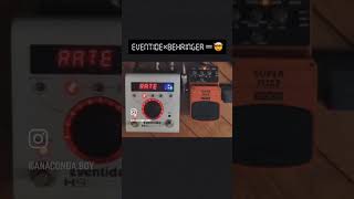 EVENTIDE H9 MAX × BEHRINGER SF300 Super Fuzz＝🤯 #guitar